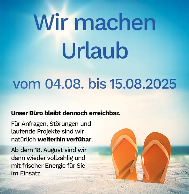 Betriebsurlaub 2025