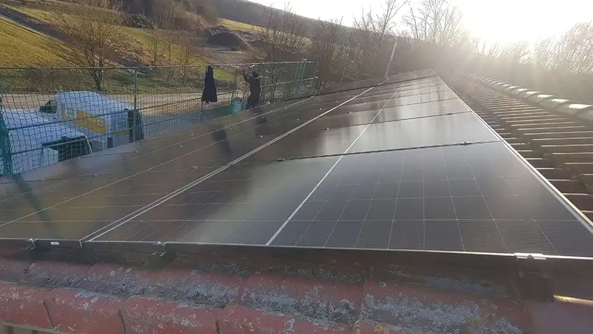 Photovoltaikanlage Bauhof Großenseebach
